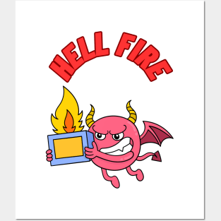 hell fire Posters and Art